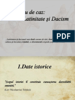 Latinitate Si Dacism