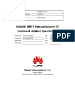 HUAWEI UMTS Datacard Modem at Command Interface Specification - V2.3
