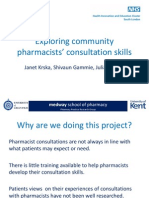 Exploring Community - Pharmacists - Consultation - Skills - JK PDF