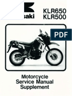 Manual de Servicio KLR 650