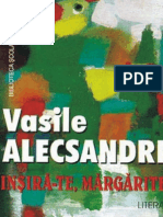 Alecsandri Vasile Te Margarite Cartea