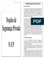 Noções de Segurança Privada (1) ..