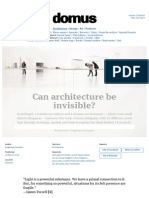 Can Architecture Be Invisible_DOMUS_MARZO 2013