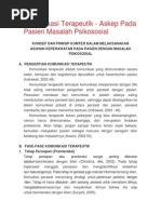 Download Komunikasi Terapeutik untuk pasien gangguan psikososial by Oky Octaviani SN181265006 doc pdf