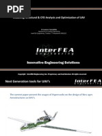 Modeling, Structural & CFD Analysis and Optimization of UAV