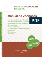 Manual de Zoonoses - Volume II - 1 Edição