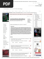 Download A Novel Procedure for Rapid Isolation of Plant Growth Promoting Pseudomonads - Canadian Journal of Microbiology by Brij Mohan Singh SN181291409 doc pdf