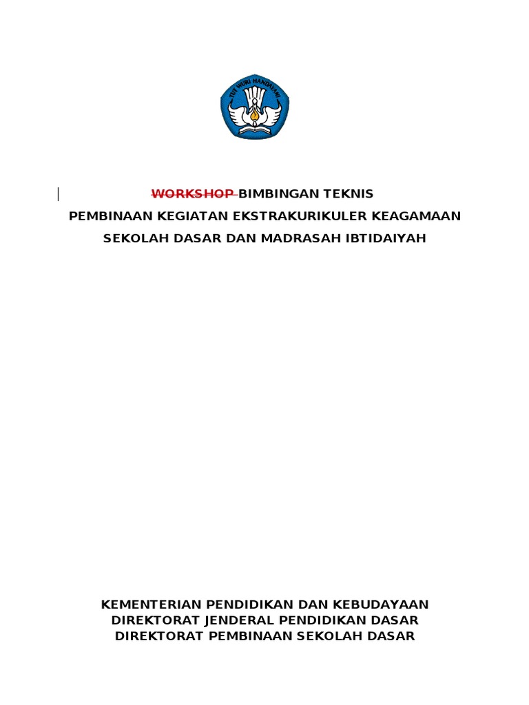 Contoh Laporan Kegiatan Ekstrakurikuler Olahraga Sd Seputar Laporan