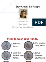 Stay Clean and Happy: 6 Steps to Wash Hands Properly