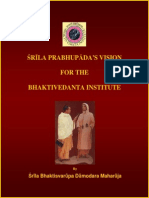 La Historia Del Bhaktivedanta Institute