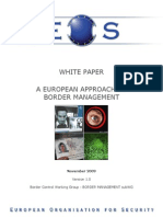 White Paper A European Approach To Border Management