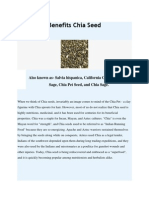 Chia Seed Benefits PDF