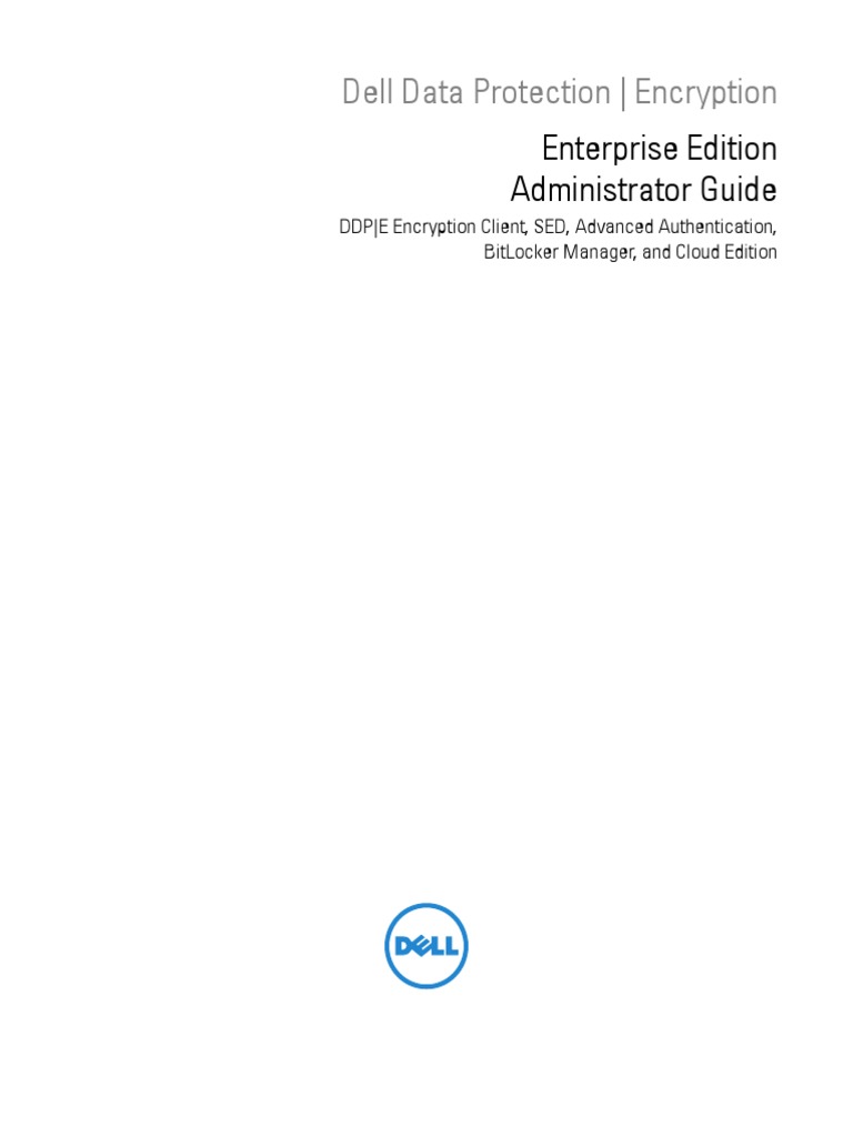 Dell Data Protection Encryption – GRHOC