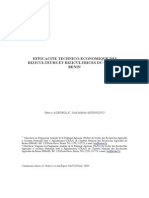 Efficacité Technico-Économique Des Riziculteurs Et Rizicultrices Du Centre-Bénin