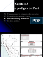 3.3 Evolución Geológica Perú Paleozoico