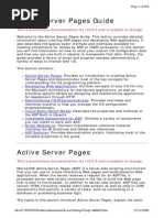 Active Server Pages Guide PDF