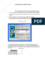 Using PTW32 Project in Multi-User Mode: Instructions