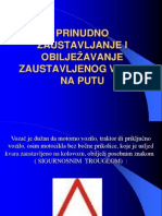 Prinudno Zaustavljanje I Obiljezavanje Zaustavljenog Vozila