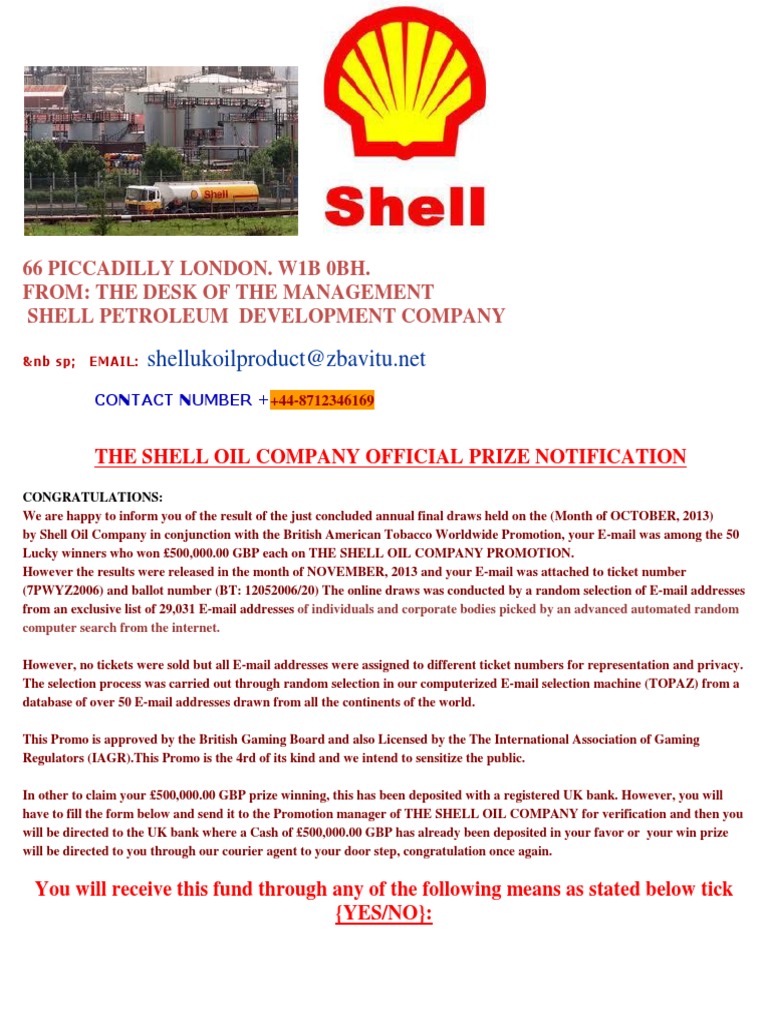 SHELL COMPANY UK !!!.docx Royal Dutch Shell Email