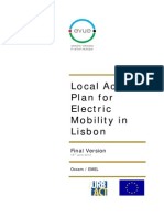 Local Action Plan For Electric Mobility in Lisbon: Final Version