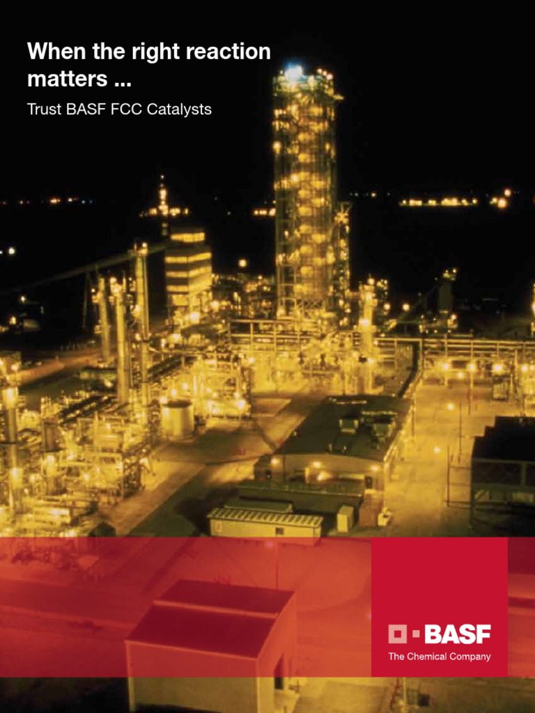 42010BASF Refinery FCC Catalysts Brochure Sfs.27775755 Catalysis Chemistry