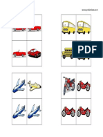 Transportation Same & Different Cards