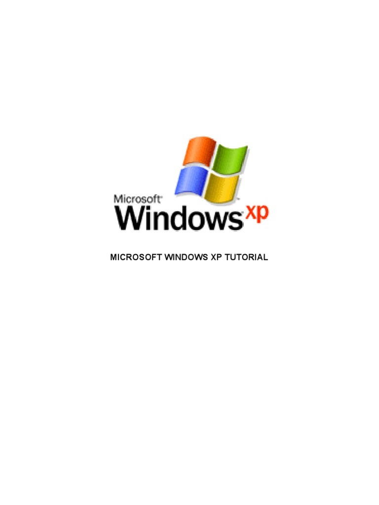 Windows XP Tutorial | PDF | Microsoft Windows | Operating System
