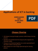 Applications of ICT in banking
