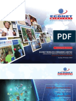 Econet Wireless H1 2014 Presentation PDF