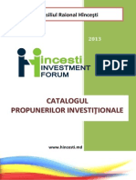 Catalogul Propunerilor Investitionale - Rom PDF