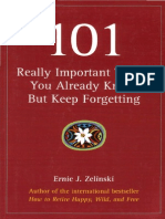 101 Really Important Things You Already Know, But Keep Forgetting.pdf