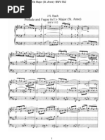 Bach - BWV 552 (S.Anne) PDF