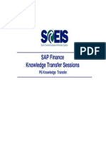 SAP Finance Knowledge Transfer Sessions