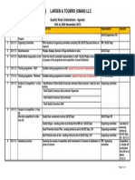 Quality Week - Agenda PDF