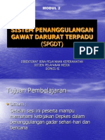 Sistem Penanggulangan Gawat Darurat Terpadu