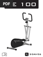 Bicicleta Elíptica DOMYOS VE-100 Decathlon - NOTICE_VE100_ES