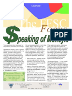 FFSC Aug 09 Newsletter