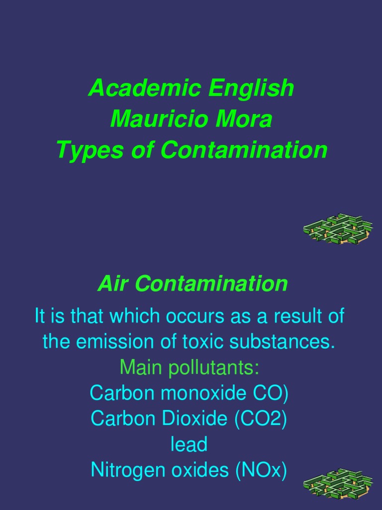 Types and Solutions for Contamination | PDF