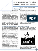 Boletin 3 de Derechos Humanos. Octubre2013