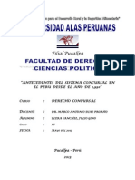 Antecedentes Del Sistema Concursal en El Perú Desde El Año 1992