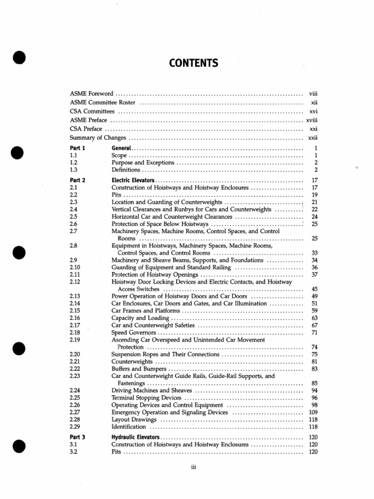 ASME A17.1 Safety Code Overview | PDF | Elevator | Mechanical Engineering