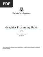 Graphics Processing Units Paper PDF