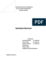 Base de La Identidad Nacional