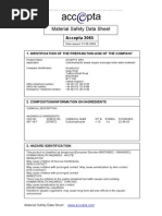 Nalco Stabrex ST40 Safety Data Sheet | PDF | Personal Protective ...