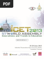 ICET Yearhbook 2013