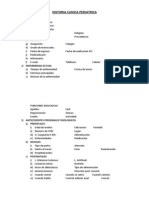 Historia Clinica Pediatrica