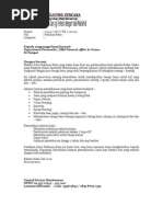 Surat an Rekanan PT Daya Mitra Telekomunikasi