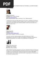 Top 25 - Jornalistas Portugueses No Twitter No @Comunicamos