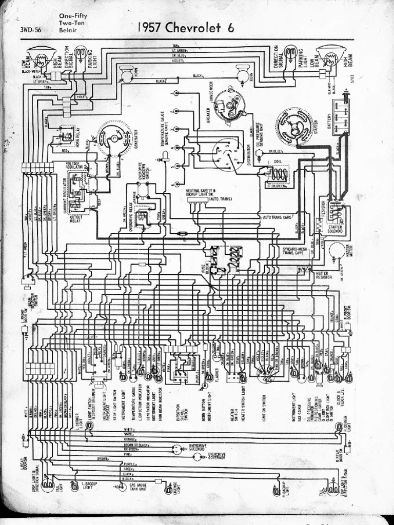1957 - 1965 Chevy Wiring Diagrams