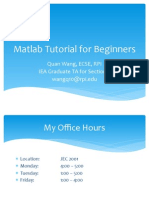 Matlab Basics PDF